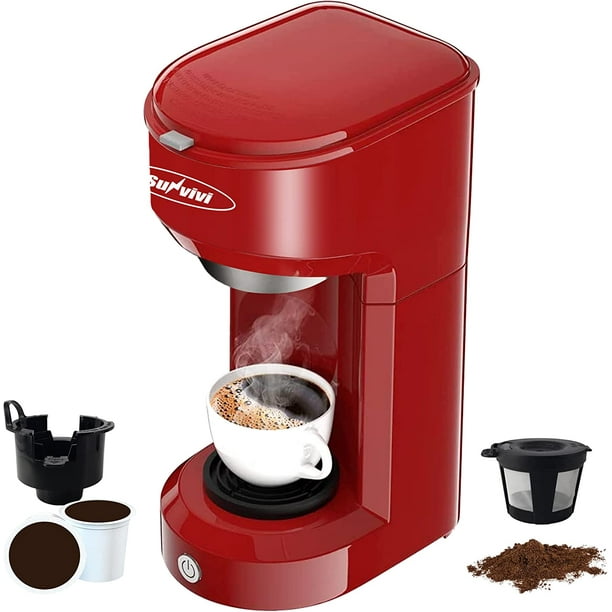 Single Serve Coffee Maker 614OZ With Filter Coffee Brewer for K Cup
