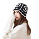 thumbnail image 2 of Gorro tejido a mano para mujer, gorro tejido a mano con flores de ganchillo coreano, gorro tipo cubo Y2k a la moda Panamá, gorros de invierno 2024, 2 of 5