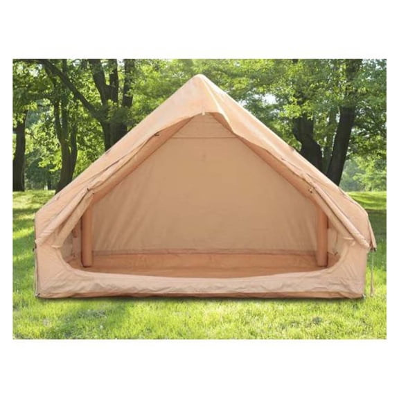 Camping Tent 6 Person with Pump  4 Season Tents for Camping Adapt to Rain/Snow/Sun, Easy Setup Inflatable Tent with 12 Mesh Windows, Luxury Glamping for Outdoor