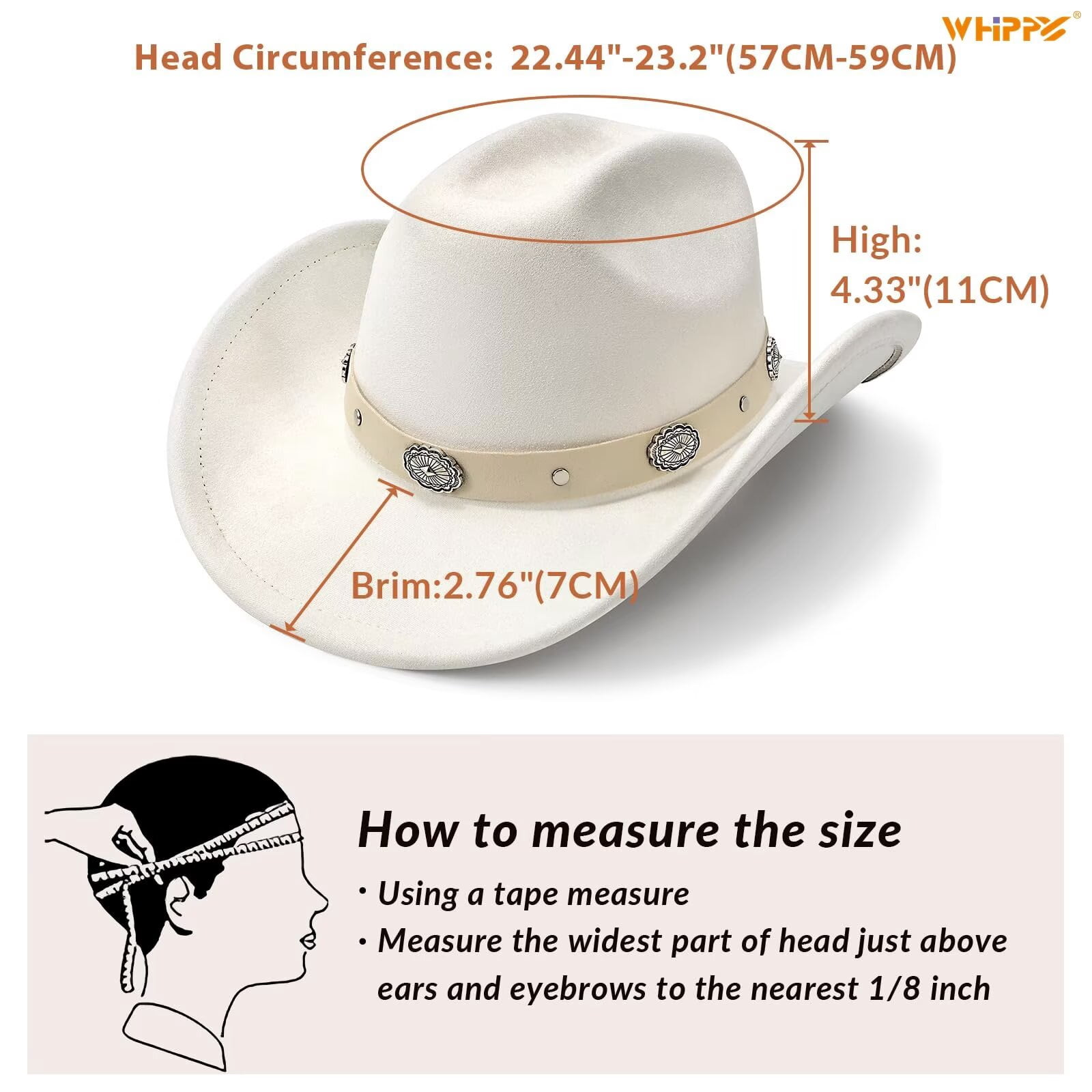 8324 Western Cowboy Hat For Women And Men Shapeable Embroidery Wide Brim Tweed WQWOVRVO Cowboy Hat,Cowgirl Hat,Cowboy Hats for Women/Mens  main image 2