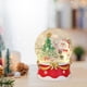 thumbnail image 5 of Bola de nieve navideña, adorno navideño, artesanía de escritorio, luz nocturna, obra de arte, decoración para Árbol, 5 of 9