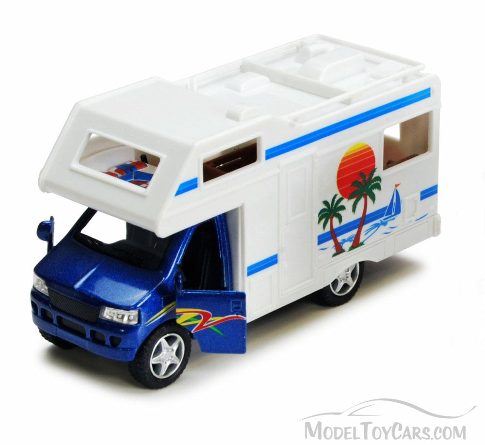 Camper Van, Blue - Kinsmart 5252D - 5 