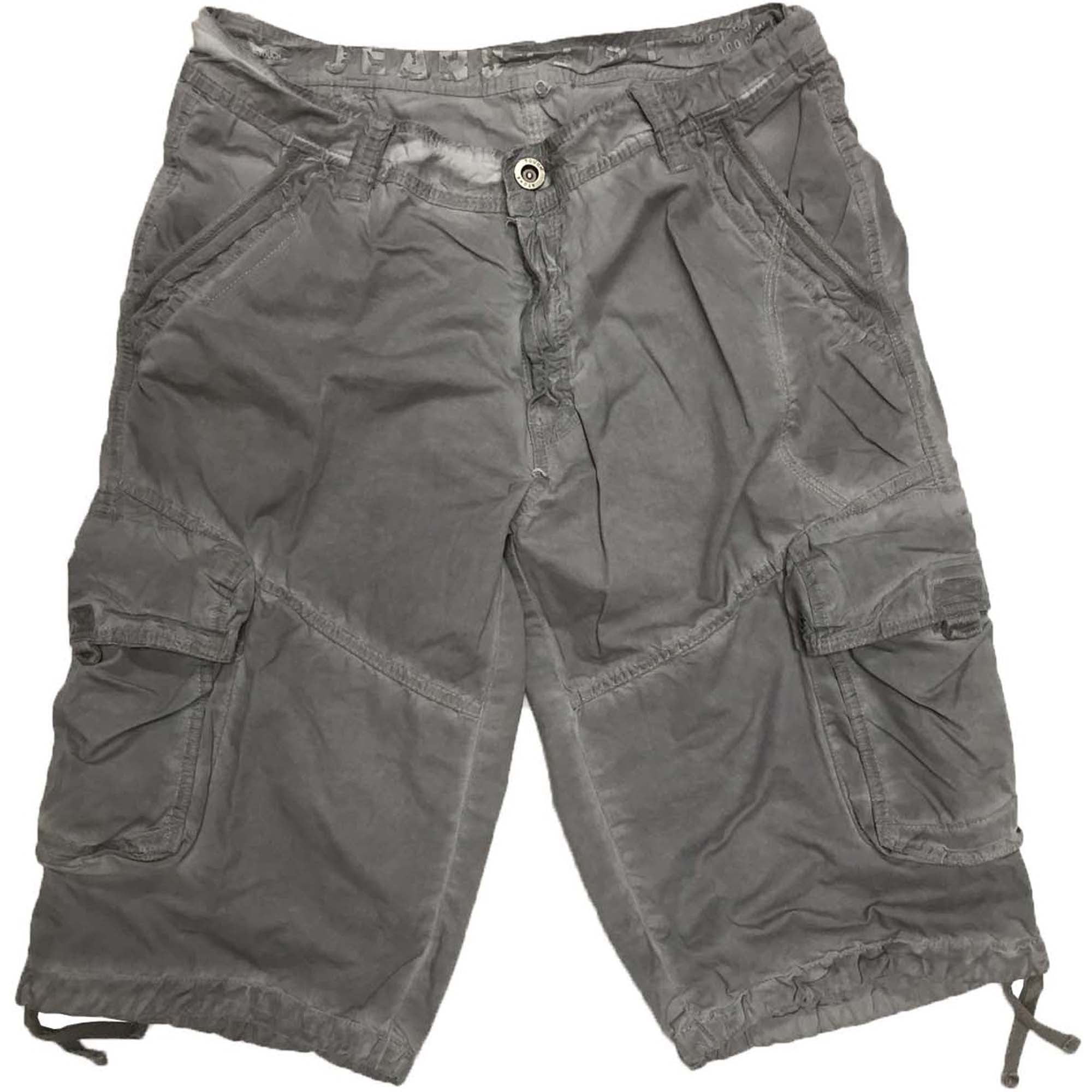 Stone Touch Men's Militarystyle Cargo Shorts, 27sE.Gy size40
