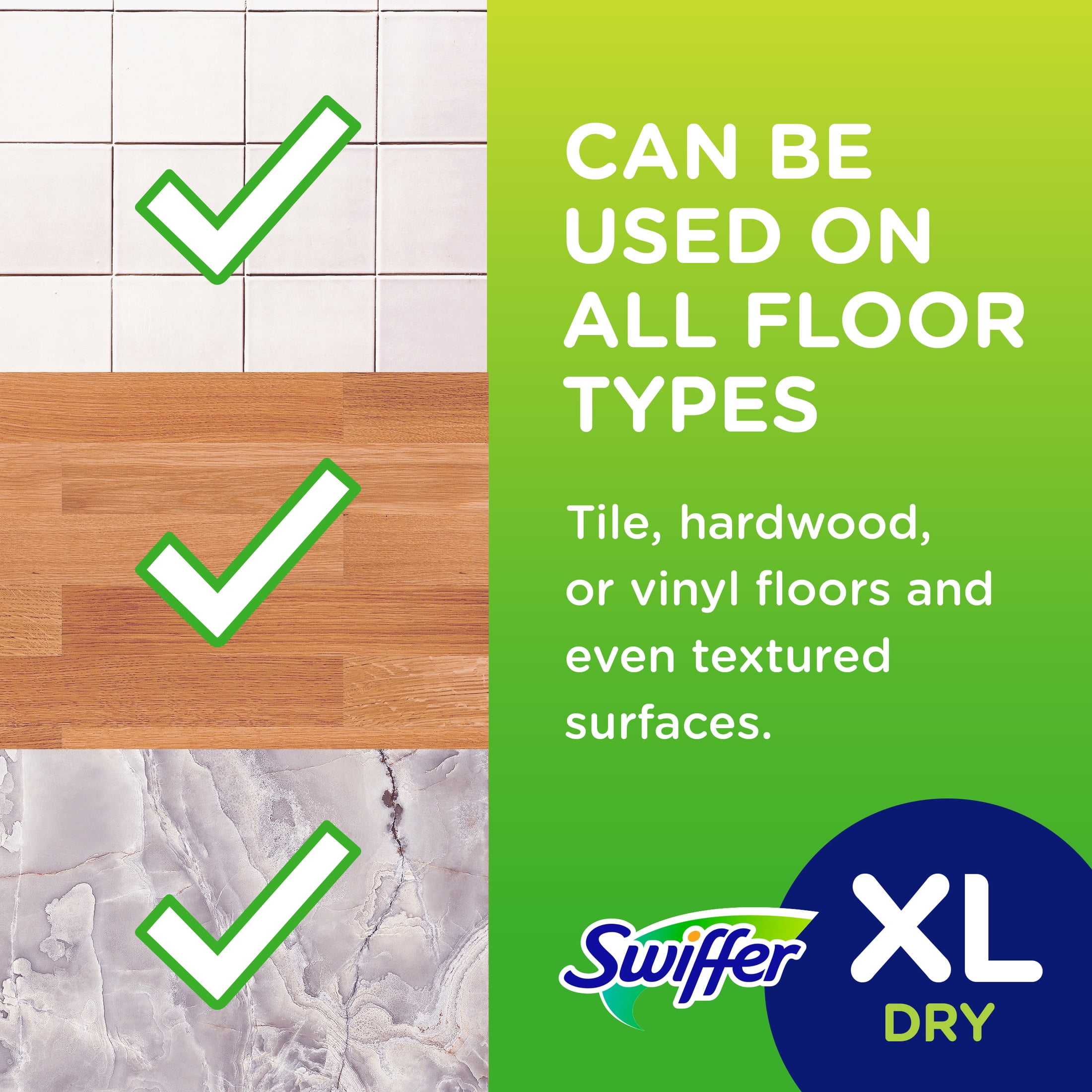 Swiffer Sweeper XL Dry Pad Refills, Unscented, 16  Count
