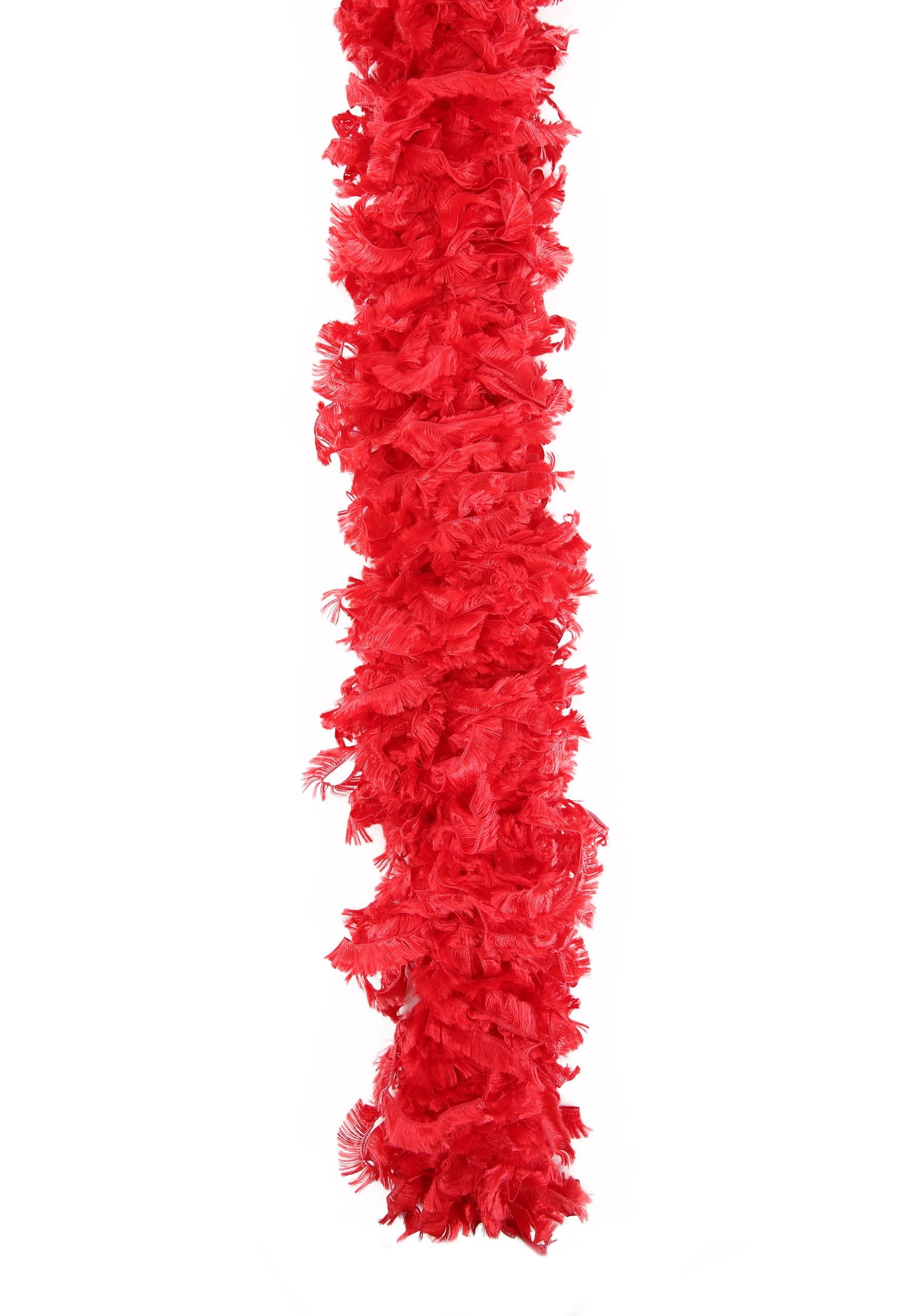 Red Boa Featherless Adult Halloween Accessory