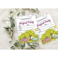 thumbnail image 4 of Darling Souvenir White Birthday Invitation Card Printable Elegant Fill or Write In Blank Party Invites 28 Pcs 5 x 7 Inches, 4 of 5