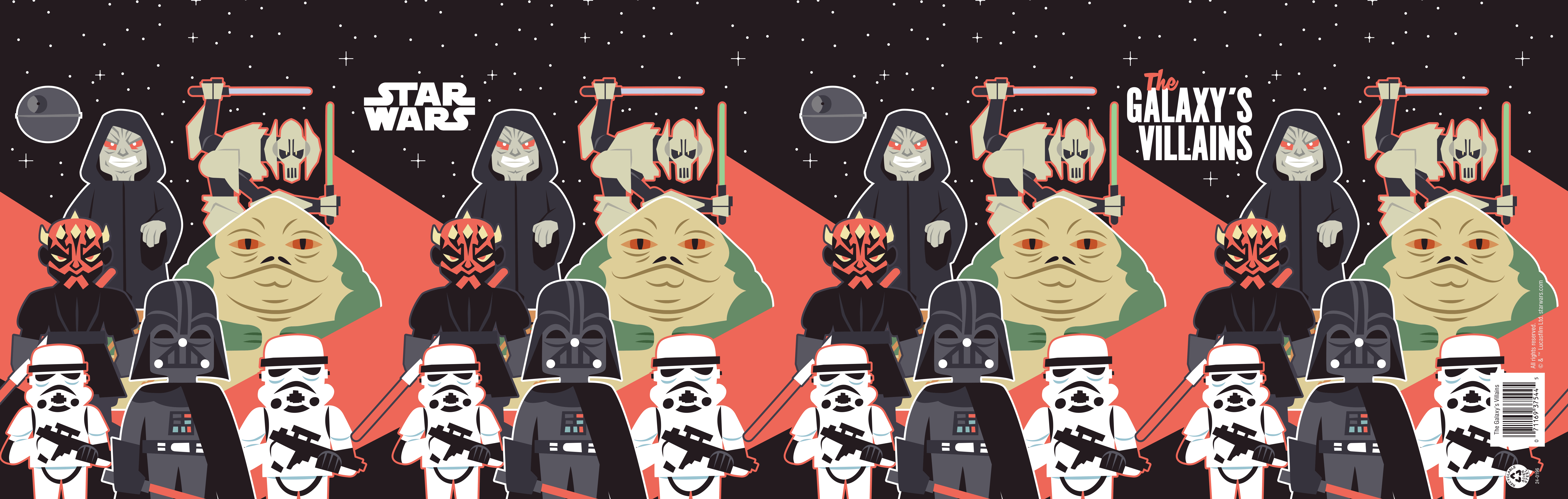 (2 pack) GiftPop Holiday Popcorn Tin, Star Wars® Villains, Assorted Popcorn, 21 oz.