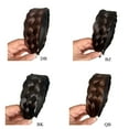 thumbnail image 3 of Sorrowso Invisible Fluffy Braid Headbands Plaited Braid HairBand Braided Hair Hoop, 3 of 16