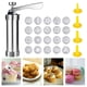 thumbnail image 1 of Máquina para hacer galletas, prensa para galletas, 20 discos para galletas y 4 boquillas para glaseado para decoración de tartas Y fabricación de galletas, 1 of 5
