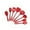 Red, variant on Btomtd 6 Piece Nylon Kitchen Tools Set High Temp Resistance Non Stick Shovel Colander Household Cooking Utensils Set, Red
