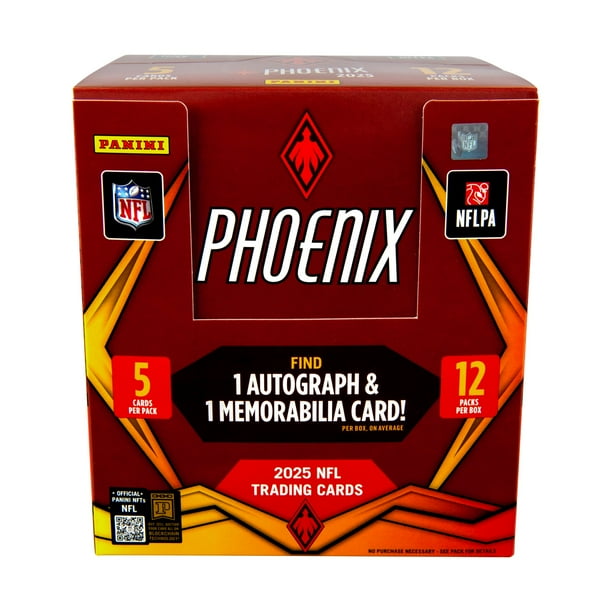 2025 Panini Phoenix Football Box - Walmart Business Supplies