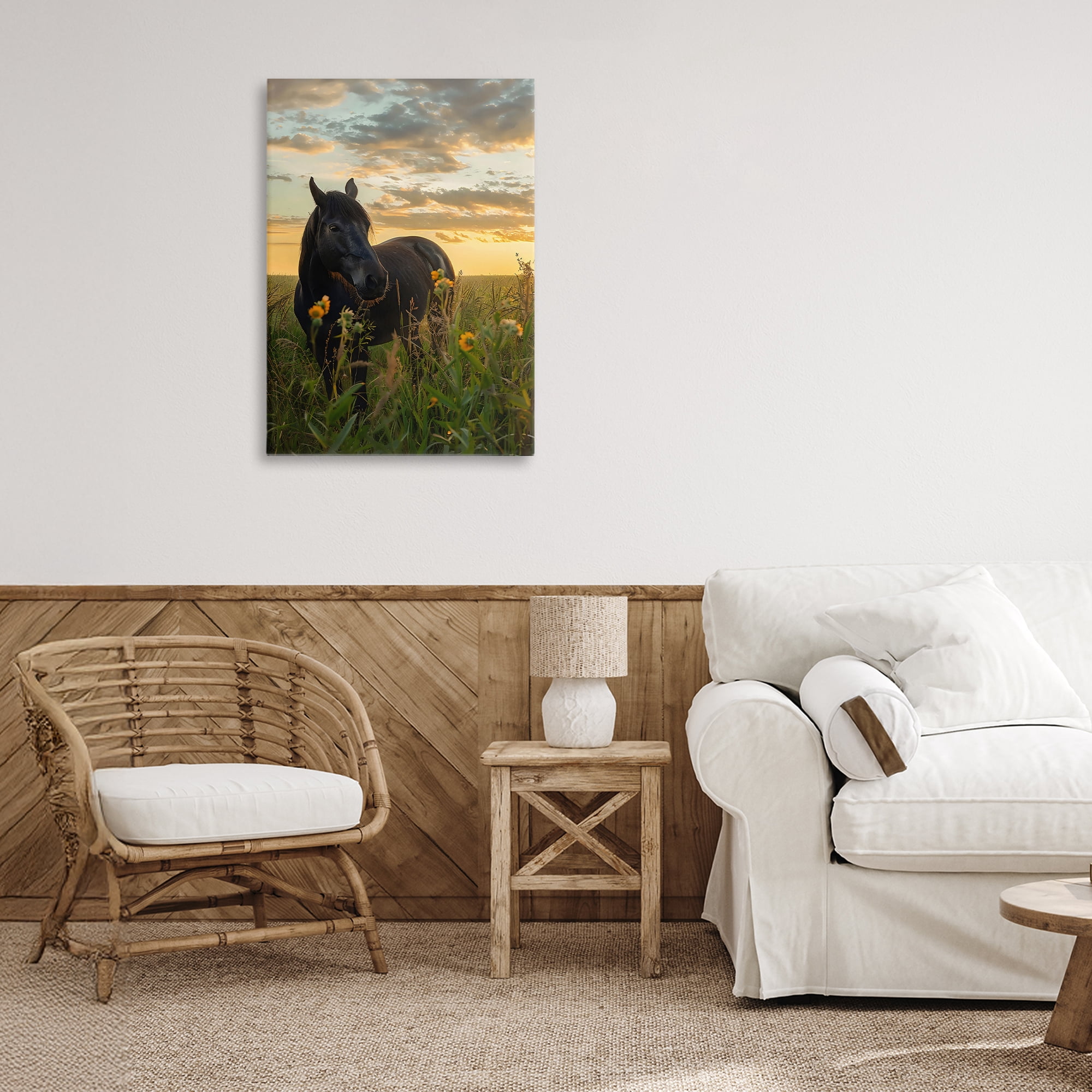 Stupell Industries Standing In Field Of Flowers Canvas Wall Art, design by Creative Studio