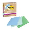 thumbnail image 1 of Post-it Post-it 675R-3SST Super Collant Notes Recyclées – Collection Oasis 4 x 4 Po Ligné Bloc de 70 Feuilles (Lot de 3), 1 of 1