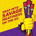 thumbnail image 5 of Slim Jim Savage Smoked Meat Sticks, Original Flavor, High Protein, 3.0 oz. (12-ct), 5 of 8