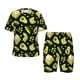 thumbnail image 1 of Balery Avocado Toast Conjunto de Pijama Infantil de Manga Corta con Estampado – Ropa de Dormir de Algodón Suave-Large, 1 of 6