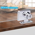 thumbnail image 4 of Lefu Glass Cabinet Double Door Door Lock Showcase Lock Free Glass Opening with Key, 4 of 8