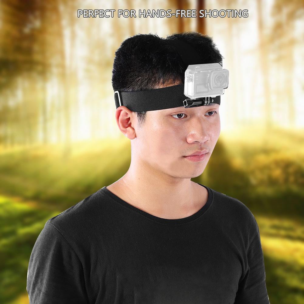YLSHRF Adjustable Camera Headband, Action Camera Headband,Adjustable