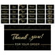 thumbnail image 5 of 300 tarjetas de agradecimiento negras para empresas Tarjetas de agradecimiento cuadradas Tarjetas de agradecimiento para empresas Gracias por apoyar mi pequeña empresa, 5 of 8