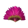 thumbnail image 3 of Tocado de plumas, diadema, banda para el pelo, decoración de disfraces, tocado, sombrero para fiesta de Festival Fernando Tocado indio, 3 of 8