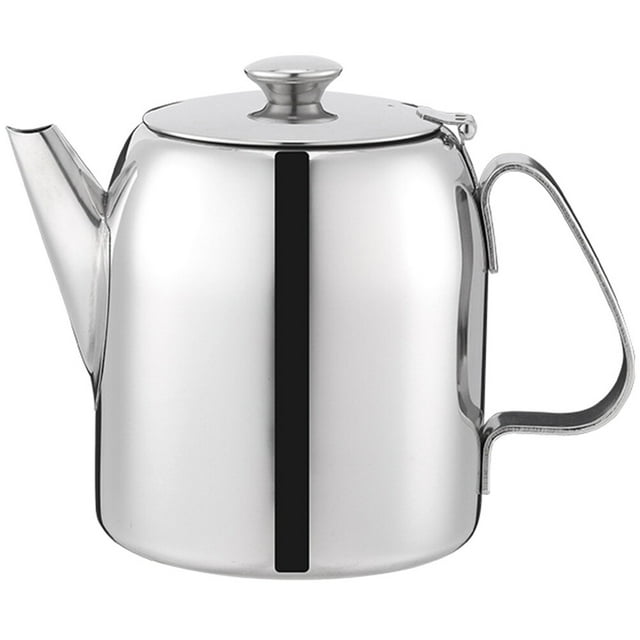 Stainless Steel Tea Pot Kitchen Decorative Teapot Tea Container Oil Pot for Loose Tea