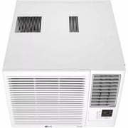 LG 7,600 BTU 115-Volt Window Air Conditioner with Cool, Heat and Wi-Fi Control in White, LW8023HRSM