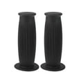 thumbnail image 1 of Empuñaduras de manillar universales Unique Bargains 1" 25mm 1.1" 28mm antideslizantes de TPU para motocicleta, scooter, bicicleta, ATV, negro, 1 par, 1 of 1