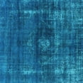 thumbnail image 1 of Ahgly Company Indoor Square Oriental Light Blue Industrial Area Rugs, 8' Square, 1 of 4