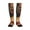1 Black, variant on Picia Sleeping Cat Flowers Printed Sports Compression Socks - 15-20mmHg Graduated Compression, High-Performance Soft and Breathable Socks for Men and Women