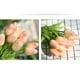 thumbnail image 5 of EeaseMX Tulipanes artificiales de tacto real, flores de tulipán de imitación para decoración de bodas, fiestas, balcones, patios y bares (champán), 5 of 7