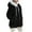 black, variant on Mlqidk Winter Coats for Women 2023 Oversized Sherpa Jackets Fuzzy Fleece Hoodies Zip Up Outerwear Coat with Pockets Wine L