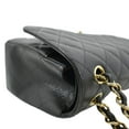 thumbnail image 6 of Pre-Owned CHANEL Classic Jumbo Double Flap Quilted Caviar Leather Crossbody Bag Black, 6 of 13