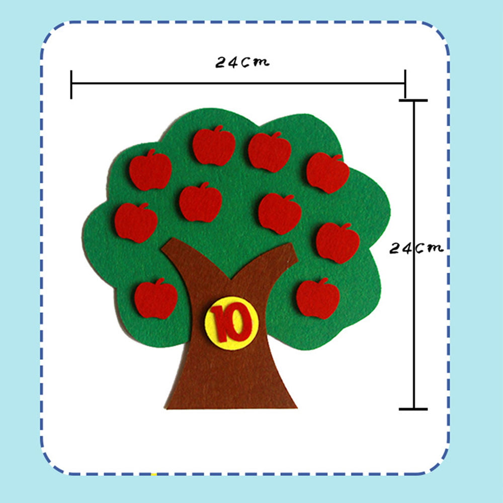 Details about   Handmade Educational Toy 1 Set Puzzle Game Non-toxic Maths Tree Shape Design Lin 