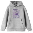 thumbnail image 5 of Kpop Demon Hunters Panel Art HuntrX Boys Heather Gray Long Sleeve Hoodie-Medium, 5 of 7