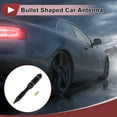 thumbnail image 2 of Unique Bargains 1 Set Car Bullet Antenna for Jeep Wrangler JK/JL 2007-2023 Decoration Only Black, 2 of 7