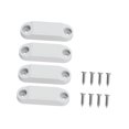 thumbnail image 2 of Soporte para puerta de RV, piezas, moderno, reemplaza casas rodantes de alto rendimiento, almacenamiento de RV Juego de 2 blanco, 2 of 9