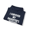 thumbnail image 4 of Mother Father of the Bride Wedding in Law Hoodie, Gifts, Hooded Sweatshirt, 4 of 4