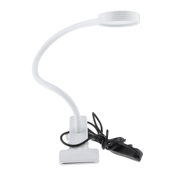 Lámpara USB Ajustable Zulema de Escritorio LED con Abrazadera para Maquillaje Permanente