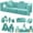Ice-Snow Blue, variant on Akaber Kids Couch 13PCS, Modular Kids Play Couch for Playroom Bedroom, 13 in 1 Multifunctional Kid Sofa for Playing, Creativing, Sleeping, Indoor Toddler Couches for Boys and Girls