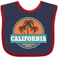 thumbnail image 3 of Inktastic Huntington Beach California Boys or Girls Baby Bib, 3 of 4