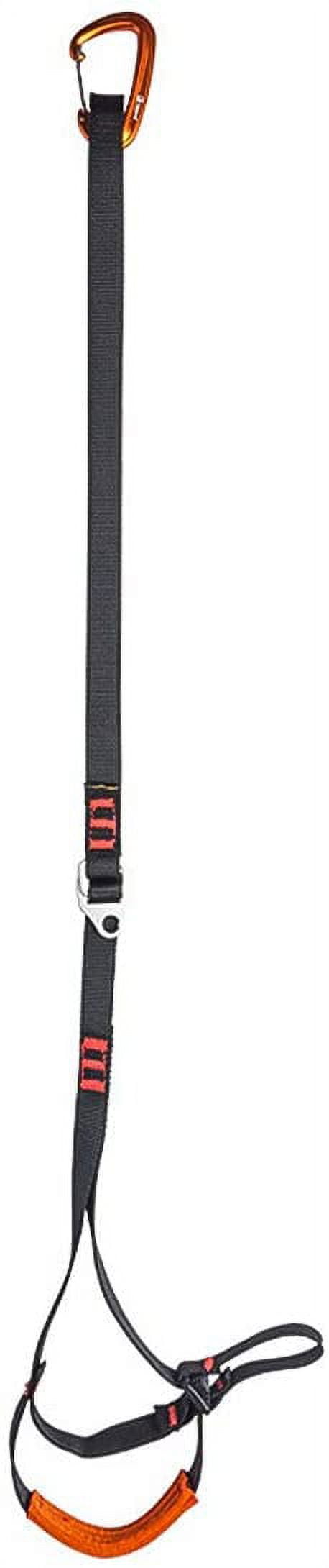 Foot Ascender Loop for Tree Climbing Arborist, Adjustable Foot Loop with Stainless Steel Buckle, Reinforced Polyester Strap for SRT Tree Climbing Gear, Rope Ascender Accessory