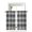 Gray, variant on Navy Buffalo Plaid Tier Curtains 24 Inch Length,Sheer Curtains for Bedroom Living Room White Blue Farmhouse Modern Striped Short Kitchen Curtains Drapes for Small Half Window 27.5"x24" 2 Panels