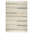 thumbnail image 2 of nuLOOM Geometric Stripes Wool Tassel Area Rug, 10' x 14', Beige, 2 of 2