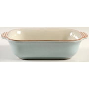 Open Box Denby USA Heritage Pavilion Small Rectangular Oven Dish, Blue