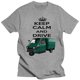 thumbnail image 1 of Ape Piaggio 50 Green Keep Calm And Drive-Camiseta de algodón blanco nueva camiseta informal fresca, 1 of 7