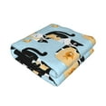 thumbnail image 3 of Throw Blanket for Couch Sofa and Bed, FUNNY CAT IS DRINKING WATER Soft Plush Throw Blanket, Fuzzy Cuteness Comfy Warm Washable Flannel Blanket Throws for All Season, 3 of 8