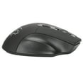 thumbnail image 3 of Ratón inalámbrico de 2,4 G con transmisión inalámbrica y diseño ergonómico ajustable de tres DPI para juegos, color negro, 3 of 5