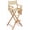 Begie, variant on WoofPaw 31" Extra Tall Directors Chair - Portable Folding Makeup Chair with Storage Bag & Footrest, Professional for Salon/Outdoor/Craft Shows, 250lbs Capacity(Black/Natural Frame)