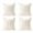 Multicolor-5, variant on Set of 4 Corduroy Throw Pillow Covers Soft Striped Square Cushion Cases, Rustic Farmhouse Boho Home Decor for Living Room Couch Bed Sofa, Textured Plush Decorative Pillow Shams 16x16 Inch