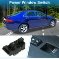 thumbnail image 2 of Interruptor de ventana eléctrica Unique Bargains para el lado del pasajero delantero derecho para Honda Accord 2008-2012 Negro, 2 of 7