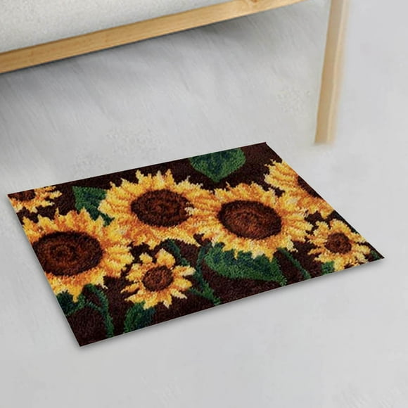 Latch Hook Rug Kits Home Decoration Unfinished Tapestry for Adults